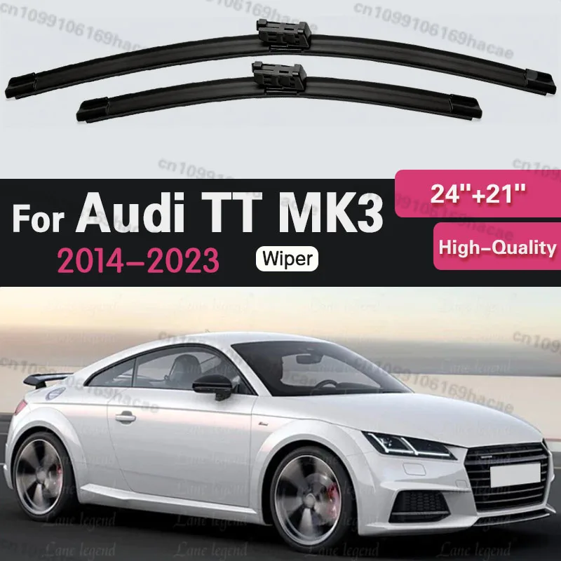 Wiper LHD Front Wiper Blades For Audi TT MK3 2014 - 2023 2015 2016 Windshield Windscreen Clean Window Car Rain Brushes 24"+21"
Wiper LHD Front Wiper Blades For Audi TT MK3 2014 - 2023 2015 2016 Windshield Windscreen Clean Window Car Rain Brushes 24"+21"