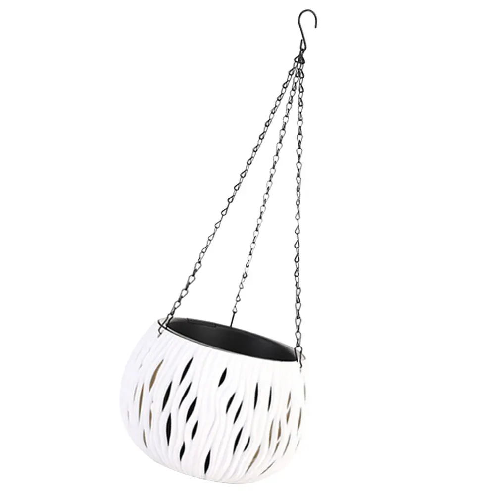 Hanging Flower Pot Lightweight Plastic Planter Basket for Indoor Plants Garden Decor Nursery Orchid Pots Easy Cleaning Small
Hanging Flower Pot Lightweight Plastic Planter Basket for Indoor Plants Garden Decor Nursery Orchid Pots Easy Cleaning Small