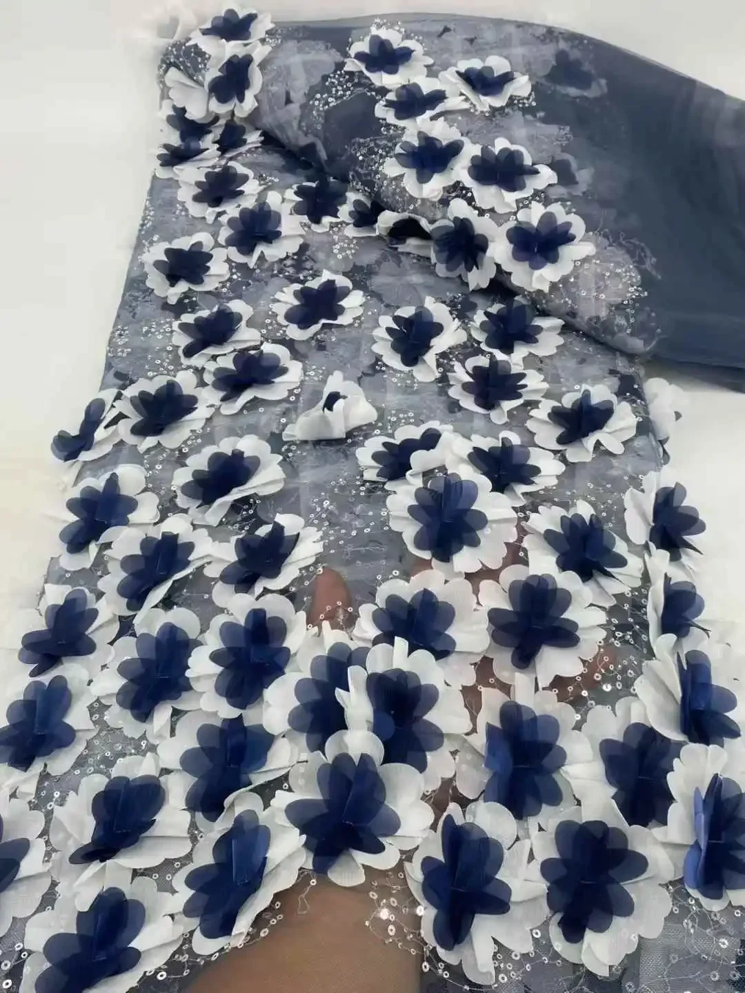 2025 High Quality Lace Fabric for Wedding 3d Flower Lace Embroidery Applique Fabric for African Bridal Tulle Lace 5 Yards SZ746
2025 High Quality Lace Fabric for Wedding 3d Flower Lace Embroidery Applique Fabric for African Bridal Tulle Lace 5 Yards SZ746