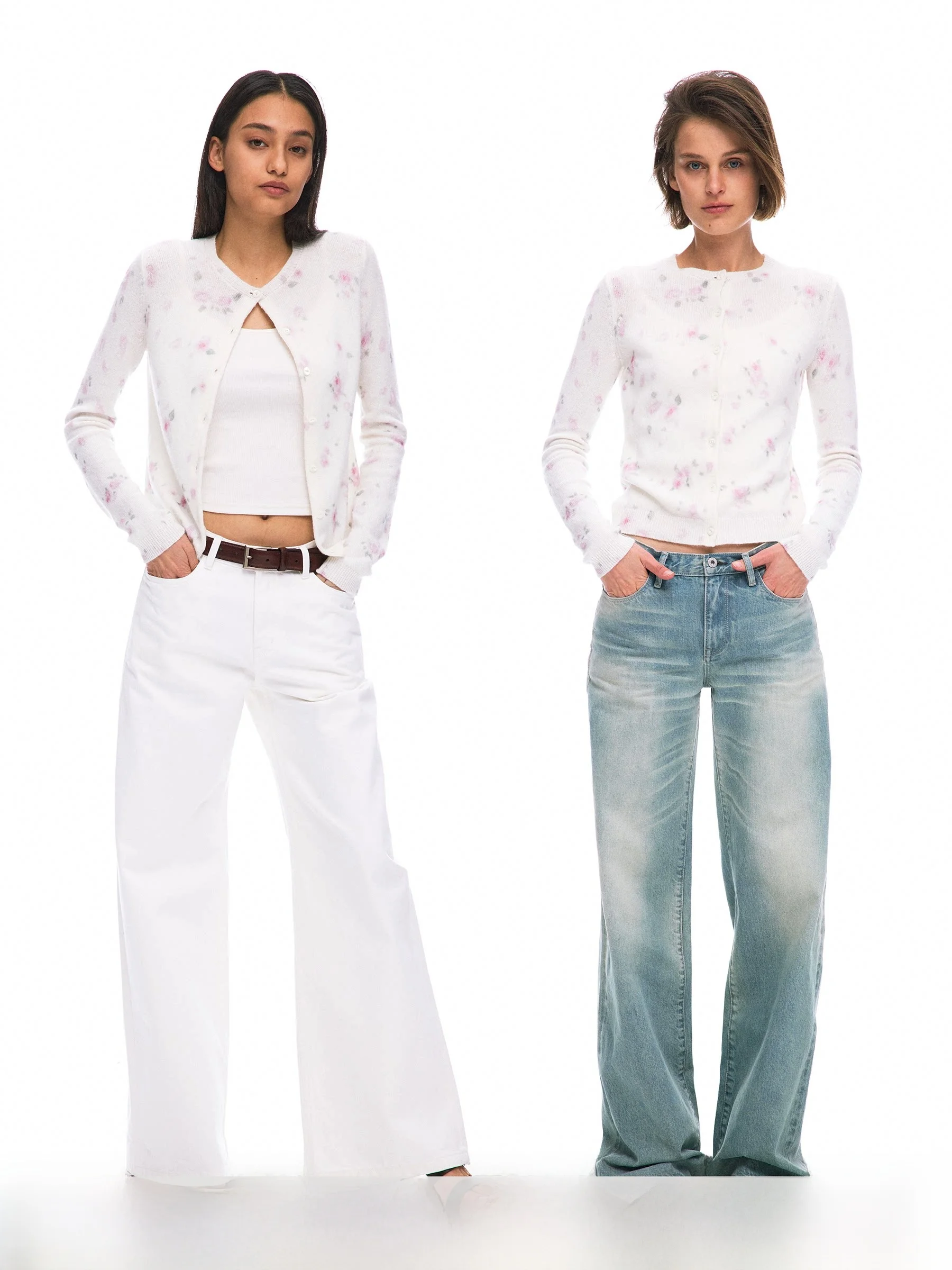 Alright Then Women's Floral Print Woolen Knitted ort Fit Open Cardigan Soft Casual Sle Long Sve round Ne Spring Wear
Alright Then Women's Floral Print Woolen Knitted ort Fit Open Cardigan Soft Casual Sle Long Sve round Ne Spring Wear