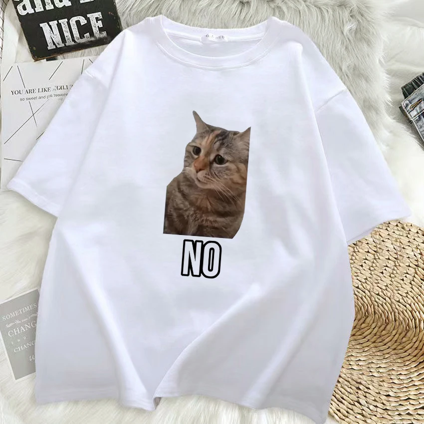 Talking Cat Meme Pattern T-shirt Women's Fashion Tops Y2k Shirt Casual Short Sleeve T-shirtS Women Streetwear Graphic
Talking Cat Meme Pattern T-shirt Women's Fashion Tops Y2k Shirt Casual Short Sleeve T-shirtS Women Streetwear Graphic