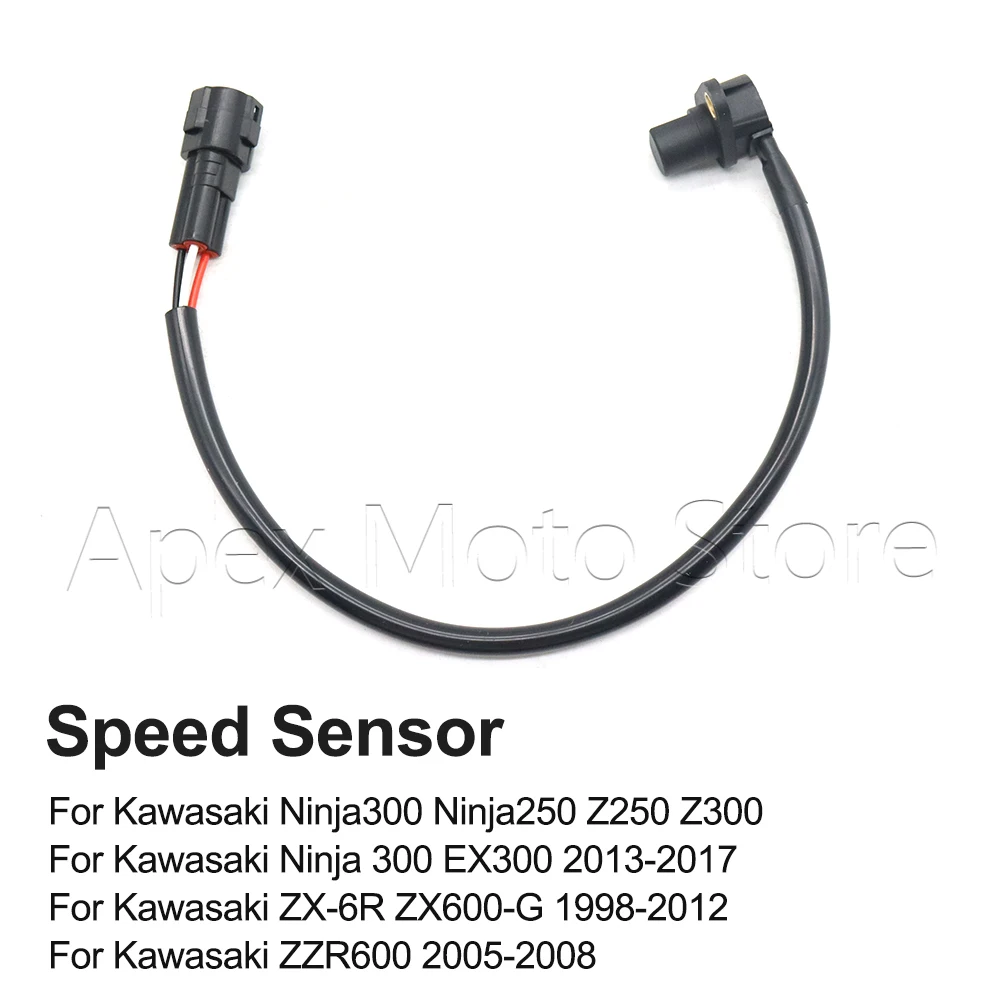 For Kawasaki Ninja300 Ninja250 Z250 Z300 Ninja 300 EX300 ZX-6R ZX6R ZX600-G ZZR600 Motorcycle Speedometer Drive Speed Sensor
For Kawasaki Ninja300 Ninja250 Z250 Z300 Ninja 300 EX300 ZX-6R ZX6R ZX600-G ZZR600 Motorcycle Speedometer Drive Speed Sensor
