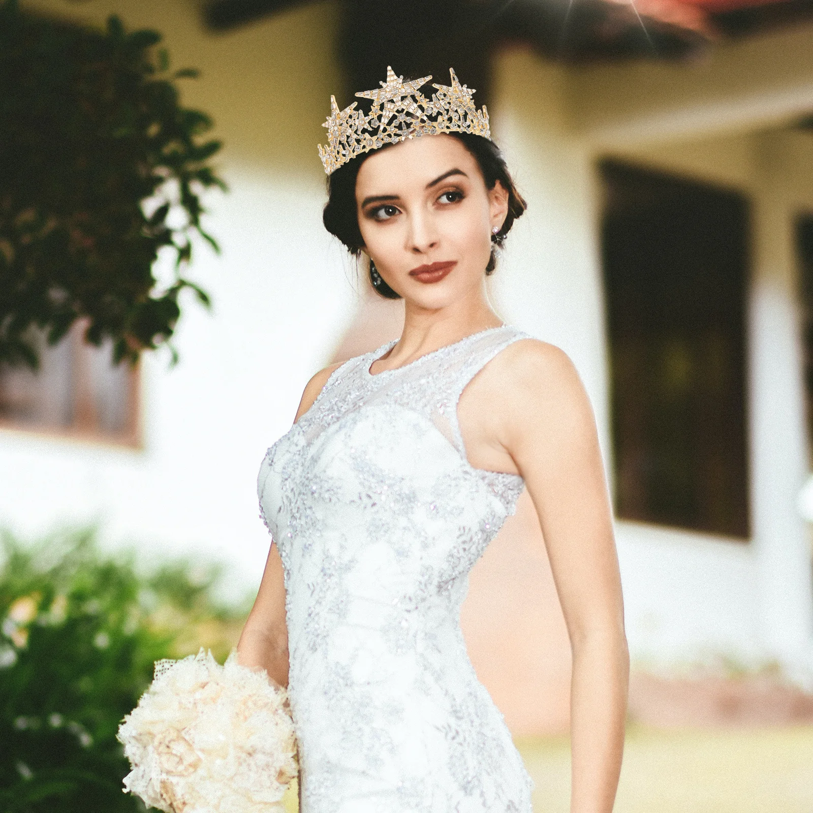 1 шт. свадебная корона-ободок из сплава с кристаллами, украшение для волос, тиара для женщин, для вечеринок и мероприятий
1 шт. свадебная корона-ободок из сплава с кристаллами, украшение для волос, тиара для женщин, для вечеринок и мероприятий