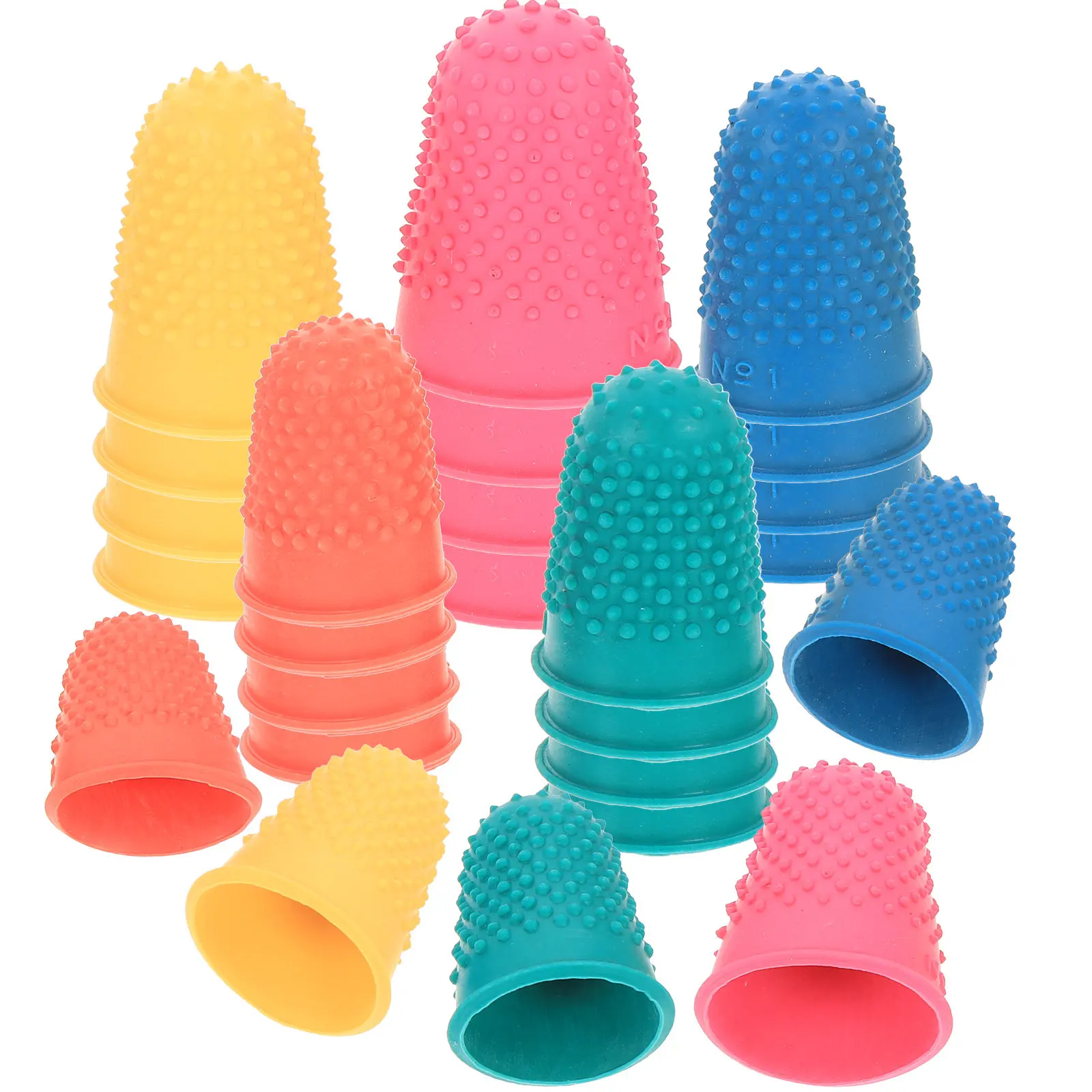 25Pcs Reusable Rubber Finger Cots High-Wear-Resistance Non-Slip Finger Protective Covers for Jewelry Making Carving Sorting
25Pcs Reusable Rubber Finger Cots High-Wear-Resistance Non-Slip Finger Protective Covers for Jewelry Making Carving Sorting