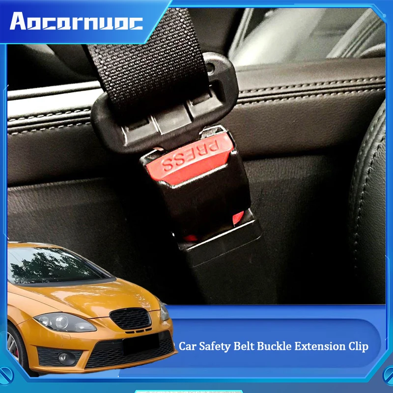 For Seat Leon 2 MK2 1P 2006 2007 2008 2009-2012 Car Safety Belt Buckle Extension Clip Safety Belt Buckle Extender Tool Accessory
For Seat Leon 2 MK2 1P 2006 2007 2008 2009-2012 Car Safety Belt Buckle Extension Clip Safety Belt Buckle Extender Tool Accessory