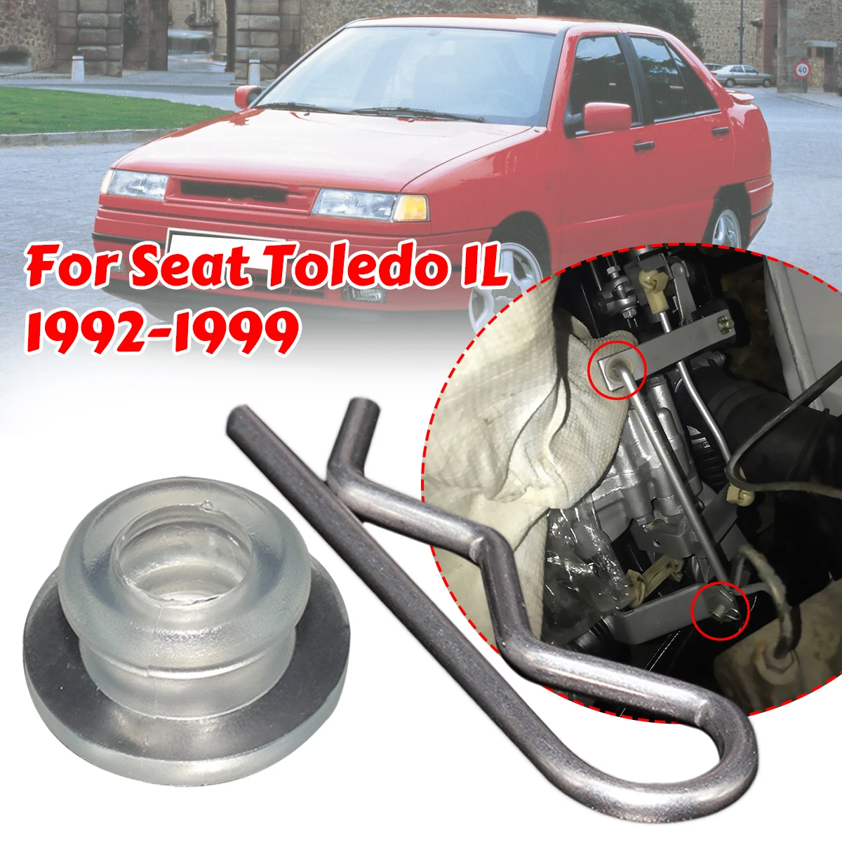 2Pc For Seat Toledo 1L 1992-1998 1999 Gear Shift Lever Bush Linkage bearing Securing Spring Clip MT Gearbox Shifter Rod Selector
2Pc For Seat Toledo 1L 1992-1998 1999 Gear Shift Lever Bush Linkage bearing Securing Spring Clip MT Gearbox Shifter Rod Selector
