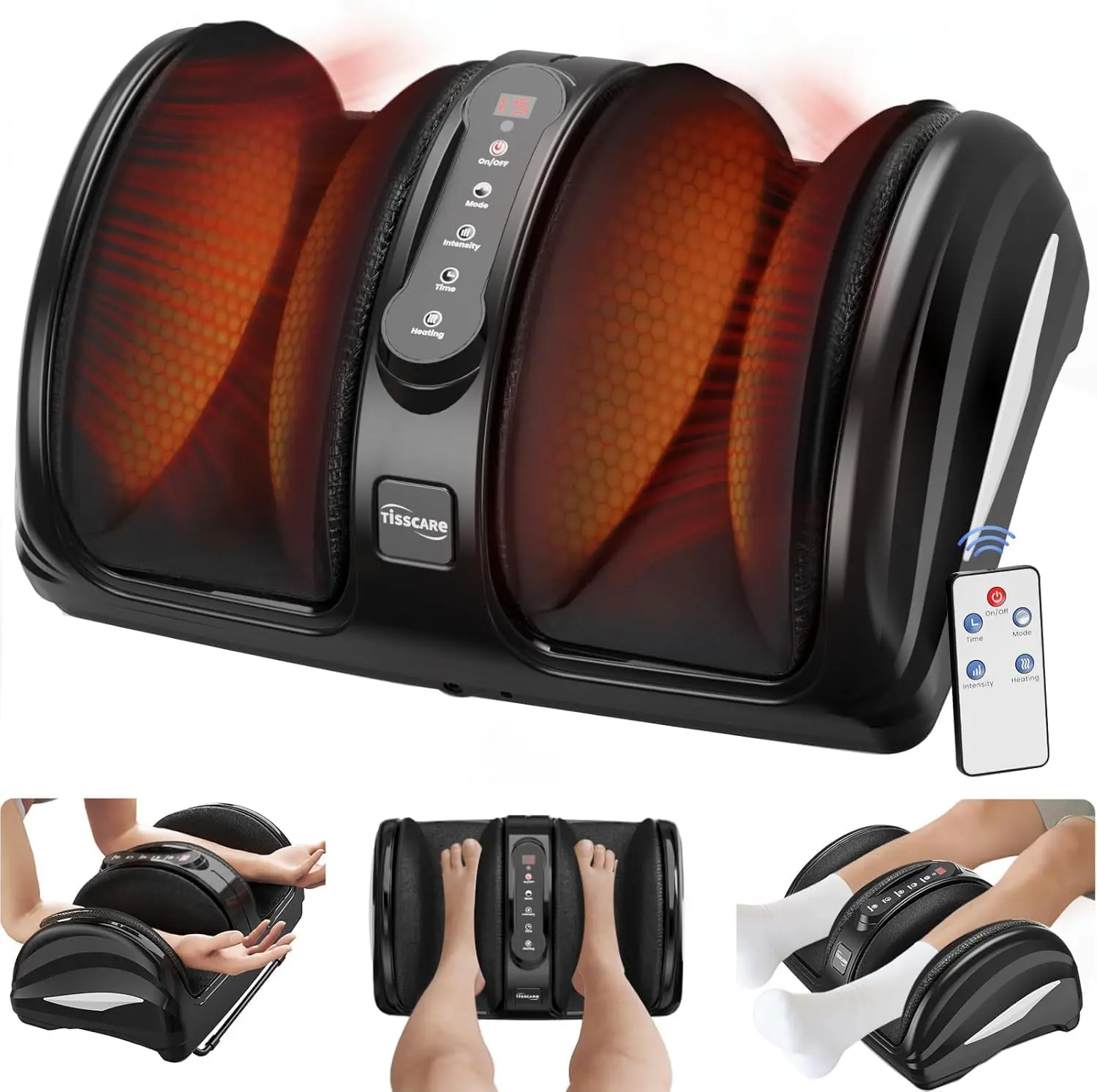 Shiatsu Foot Massager with Heat for Plantar Fasciitis Pain Relief, Deep Kneading Relaxation for Women Men
Shiatsu Foot Massager with Heat for Plantar Fasciitis Pain Relief, Deep Kneading Relaxation for Women Men