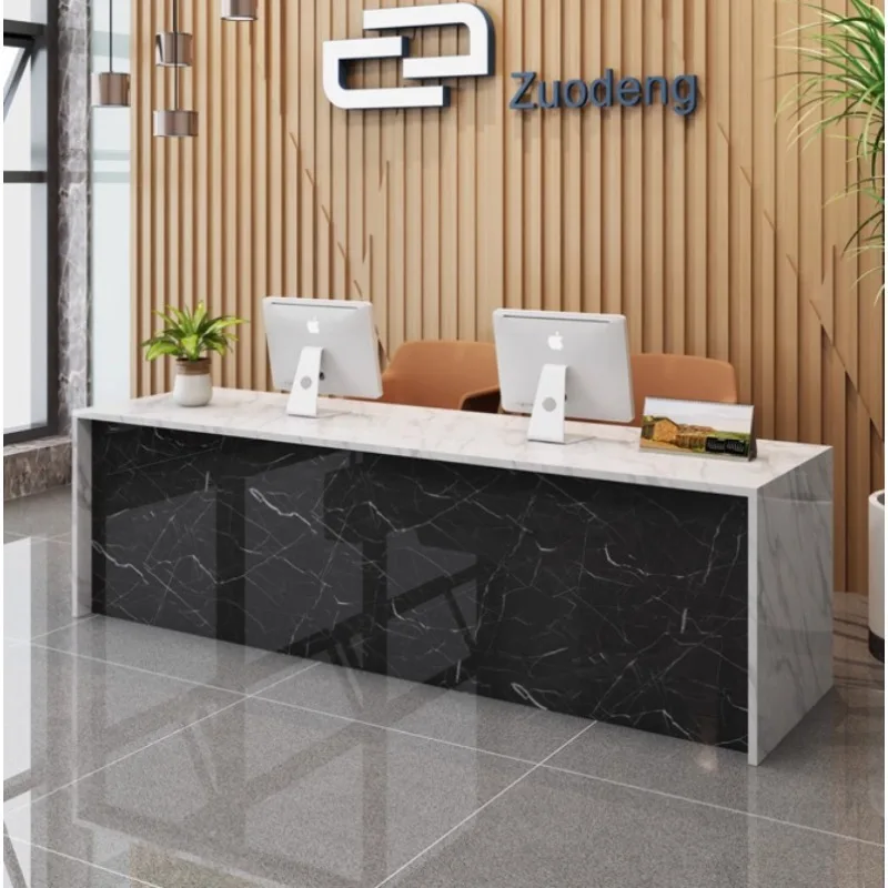 Commercial Simple Reception Desks Modern Business Contemporary Designer Hotel Reception Desks Service Tavolo Cassa Furniture
Commercial Simple Reception Desks Modern Business Contemporary Designer Hotel Reception Desks Service Tavolo Cassa Furniture
