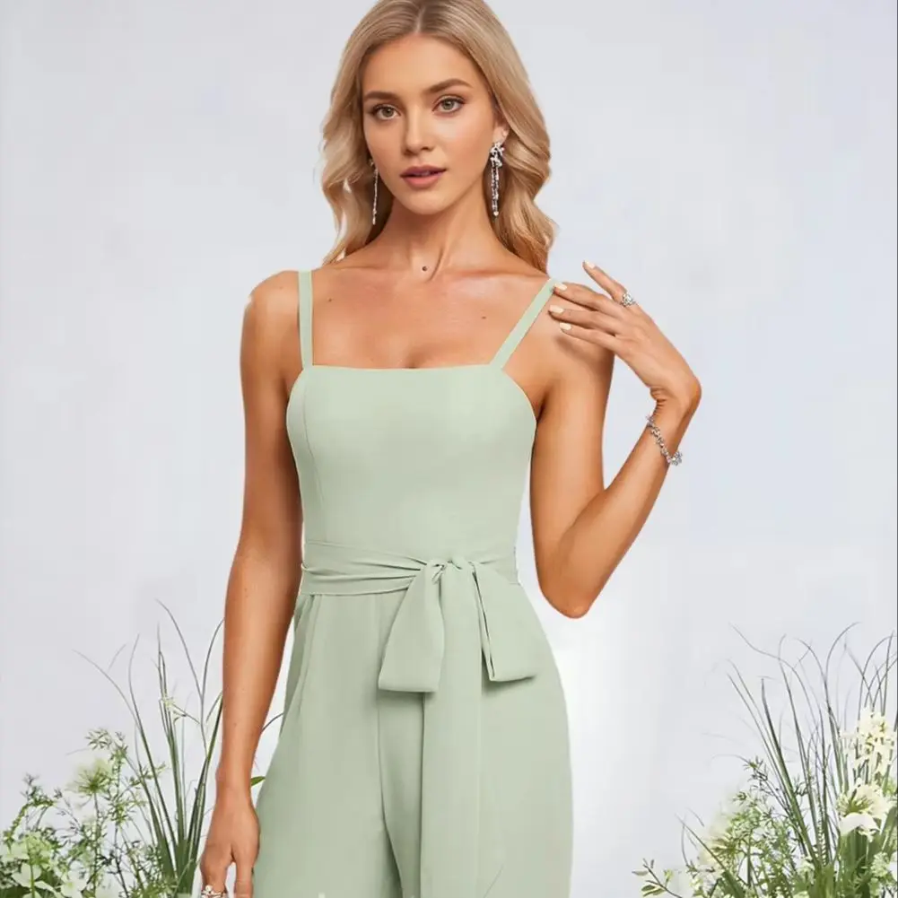 ZV Chiffon Jumpsuit Bridesmaid Dresses Square Floor-Length With Spaghetti Straps Elegant Wedding Party Guest Evening Gowns 2025
ZV Chiffon Jumpsuit Bridesmaid Dresses Square Floor-Length With Spaghetti Straps Elegant Wedding Party Guest Evening Gowns 2025
