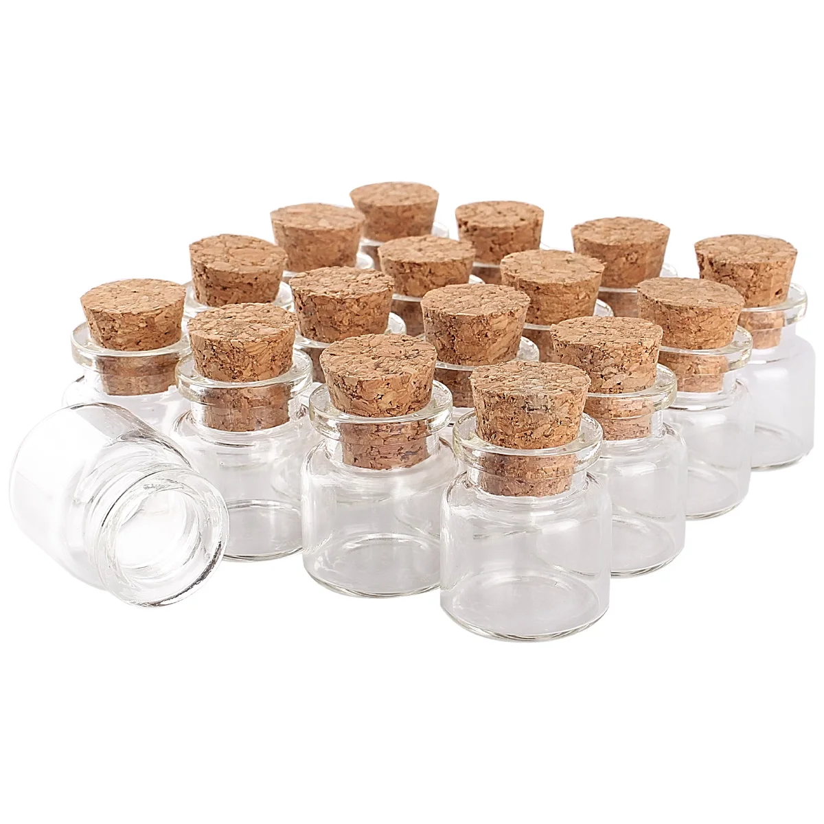 100pcs 22*25*12.5mm 4ml Mini Glass Wishing Spice Bottles Tiny Jars Vials With Cork Stopper pendant crafts wedding gift
100pcs 22*25*12.5mm 4ml Mini Glass Wishing Spice Bottles Tiny Jars Vials With Cork Stopper pendant crafts wedding gift