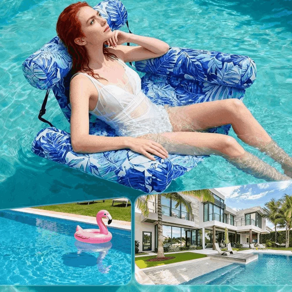 1PCS New Inflatable Pool Floats Chairs with Armrests and Backrests Pvc Floating Lounger Sofa for Summer Pool
1PCS New Inflatable Pool Floats Chairs with Armrests and Backrests Pvc Floating Lounger Sofa for Summer Pool