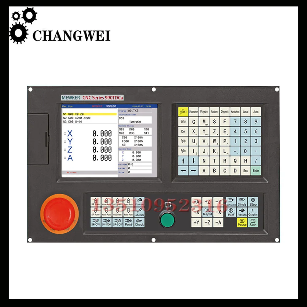 New Product! Cnc Engraving Machine Lathe Controller 990tdca 990mdcb Lathe Milling Machine System 2 Axis 3 Axis 4 Axis Cnc System
New Product! Cnc Engraving Machine Lathe Controller 990tdca 990mdcb Lathe Milling Machine System 2 Axis 3 Axis 4 Axis Cnc System
