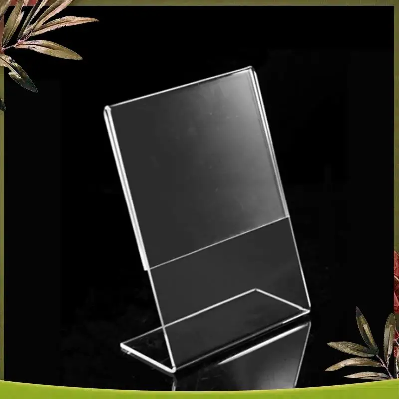 New-Acrylic Clear Card Holder Stand A4,Sign Label Frame, Desk Card Holders,3Mm Business Card Display Holder (2 PCS)
New-Acrylic Clear Card Holder Stand A4,Sign Label Frame, Desk Card Holders,3Mm Business Card Display Holder (2 PCS)