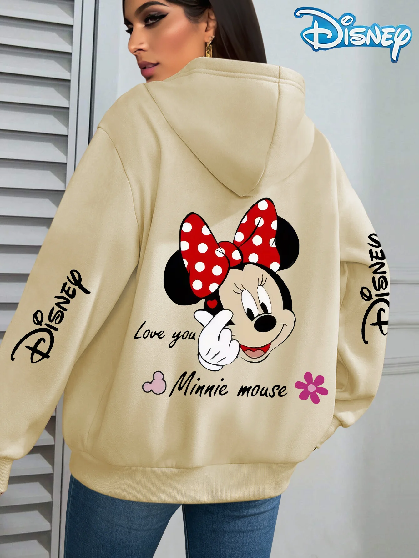 Disney Women Minnie Mouse Hoodie-Unisex Autumn and Winter Fleece Hooded Everyday Outdoors Hoodie for Any Occasion
Disney Women Minnie Mouse Hoodie-Unisex Autumn and Winter Fleece Hooded Everyday Outdoors Hoodie for Any Occasion