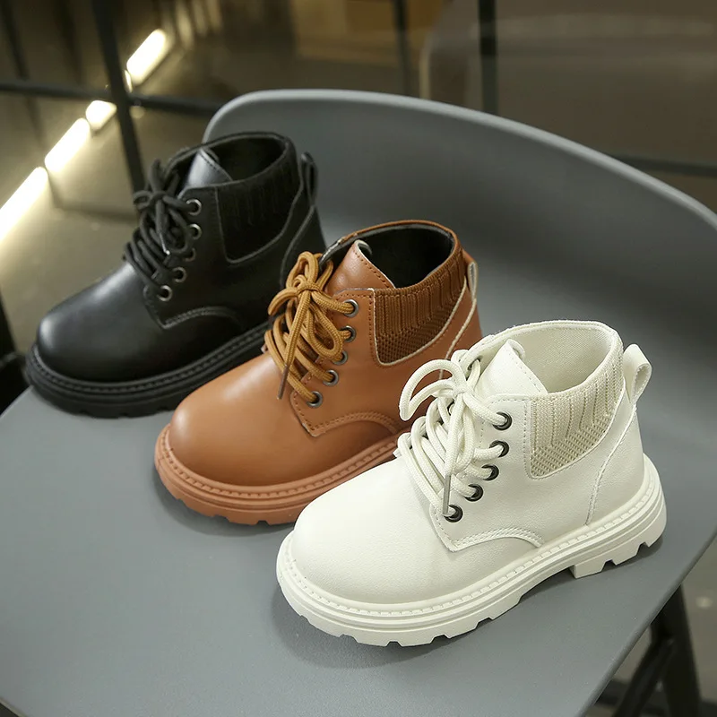 Новые модные детские ботинки до щиколотки для маленьких мальчиков и девочек, весенне-осенние зимние кожаные туфли для девочек, детские эластичные короткие сапоги
Новые модные детские ботинки до щиколотки для маленьких мальчиков и девочек, весенне-осенние зимние кожаные туфли для девочек, детские эластичные короткие сапоги