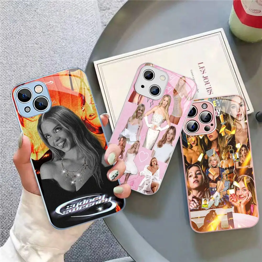 Singer Sydney S-Sweeney Tempered Glass For Iphone 14 13 12 11 Pro Mini XS MAX 14Plus X XS XR Cover
Singer Sydney S-Sweeney Tempered Glass For Iphone 14 13 12 11 Pro Mini XS MAX 14Plus X XS XR Cover