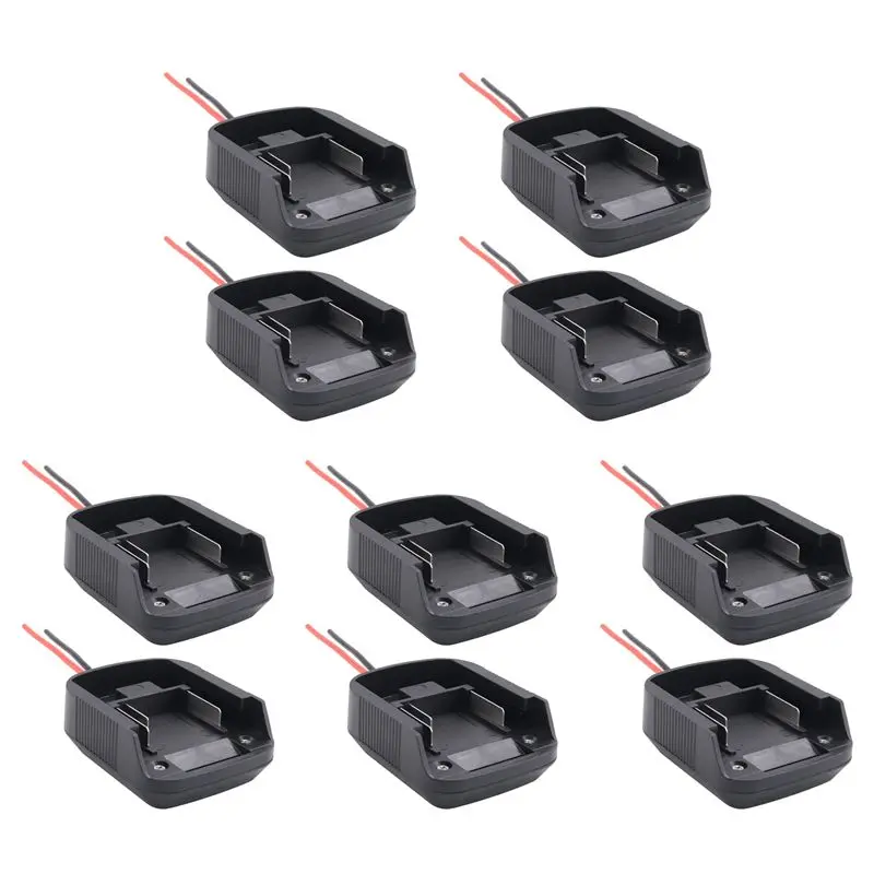 Адаптер для аккумулятора ABWR-10Pc для 18-вольтовых литиевых батарей, коннектор-адаптер для электроинструмента, держатель для электроинструмента BL1830
Адаптер для аккумулятора ABWR-10Pc для 18-вольтовых литиевых батарей, коннектор-адаптер для электроинструмента, держатель для электроинструмента BL1830