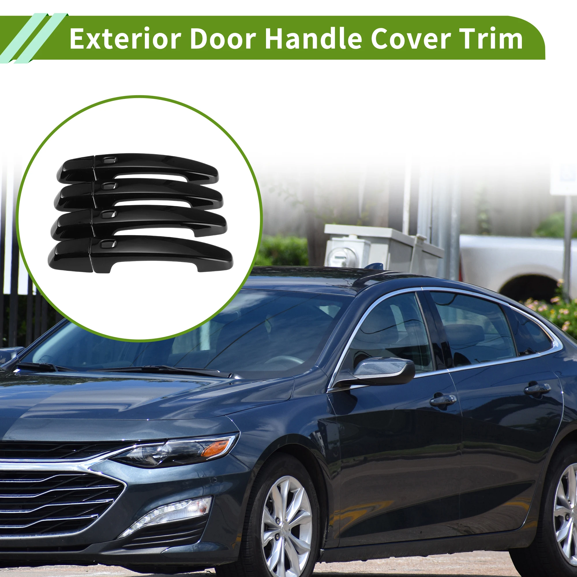 UXCELL Exterior Door Handle Cover Trim Front Rear Door Handle Cover for Chevrolet Malibu 16-25 No Keyless Hole Glossy Black
UXCELL Exterior Door Handle Cover Trim Front Rear Door Handle Cover for Chevrolet Malibu 16-25 No Keyless Hole Glossy Black