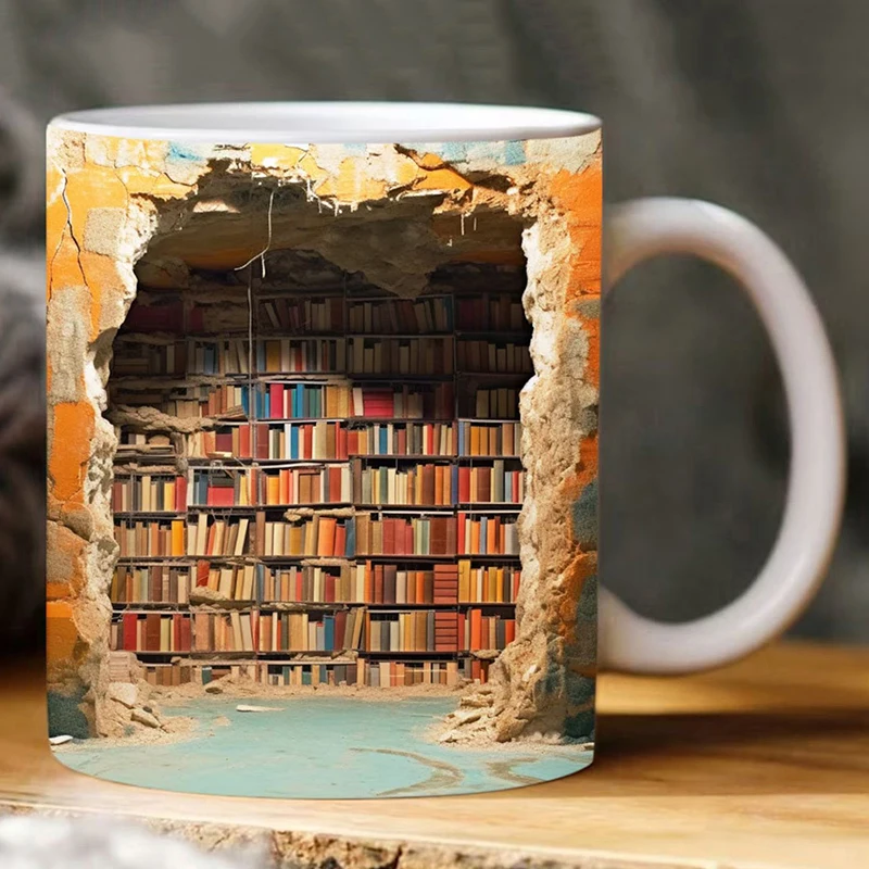 3D книжная полка, кружка для чтения, керамическая кружка, 3D эффект, фотография, космическая дизайнерская книга, детские подарки, креативная 350 мл
3D книжная полка, кружка для чтения, керамическая кружка, 3D эффект, фотография, космическая дизайнерская книга, детские подарки, креативная 350 мл