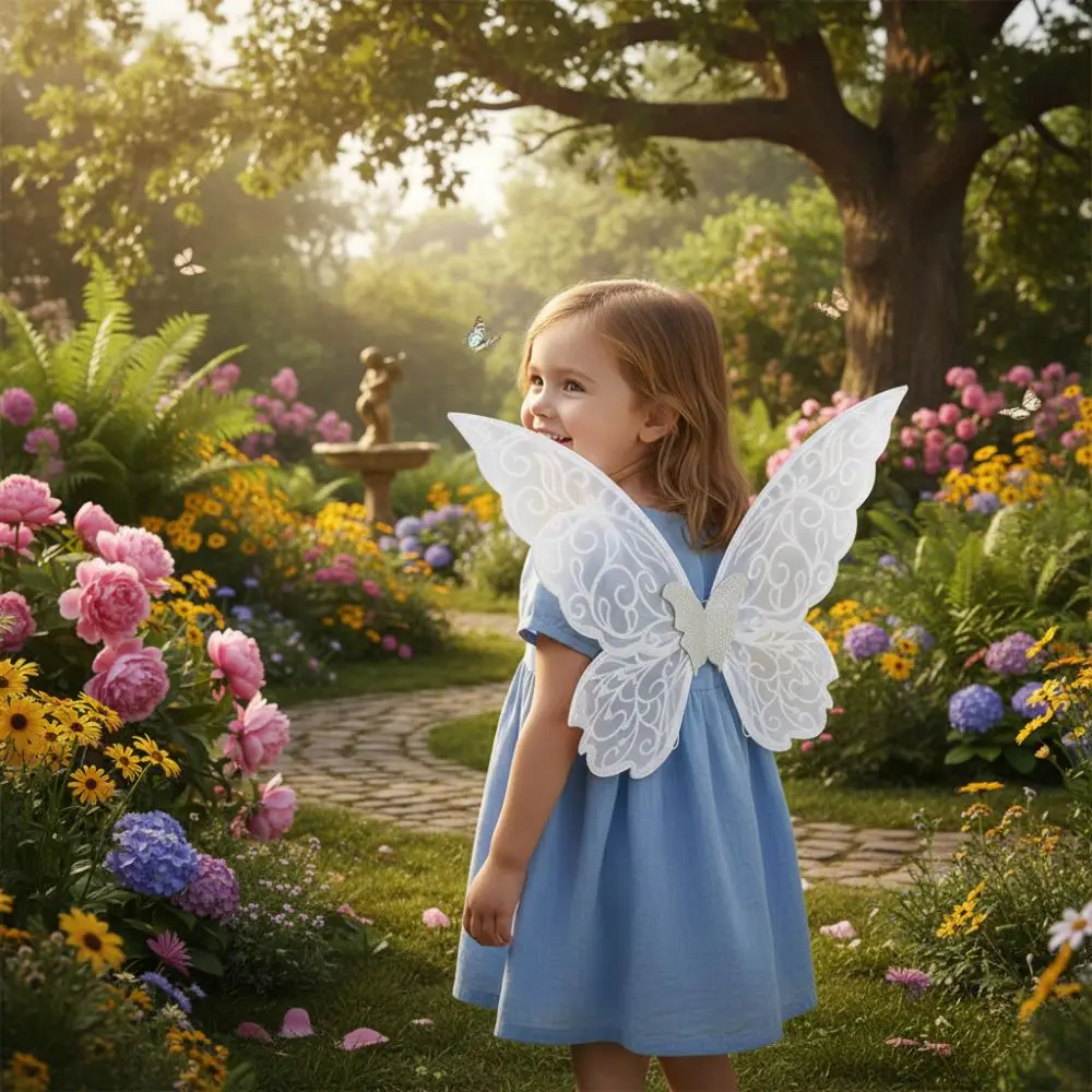 Performance Props Colorful Butterfly Fairy Wings Organza Handmade Cosplay Wings Sparkle Princess Butterfly Wing Party Favor
Performance Props Colorful Butterfly Fairy Wings Organza Handmade Cosplay Wings Sparkle Princess Butterfly Wing Party Favor