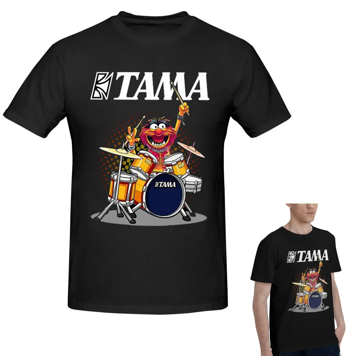 Футболка из 100% хлопка ANIMAL DRUMMER TAMA DRUMS, мужская модная футболка большого размера, мужские летние рубашки с круглым вырезом, топы, S-6XL
Футболка из 100% хлопка ANIMAL DRUMMER TAMA DRUMS, мужская модная футболка большого размера, мужские летние рубашки с круглым вырезом, топы, S-6XL