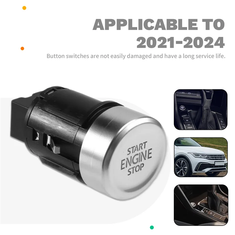 Car Ignition Stop Start Button Switch Engine Start Switch One Button Start Switch 5NG959839B For VW Tiguan 2021-2024-AT80
Car Ignition Stop Start Button Switch Engine Start Switch One Button Start Switch 5NG959839B For VW Tiguan 2021-2024-AT80