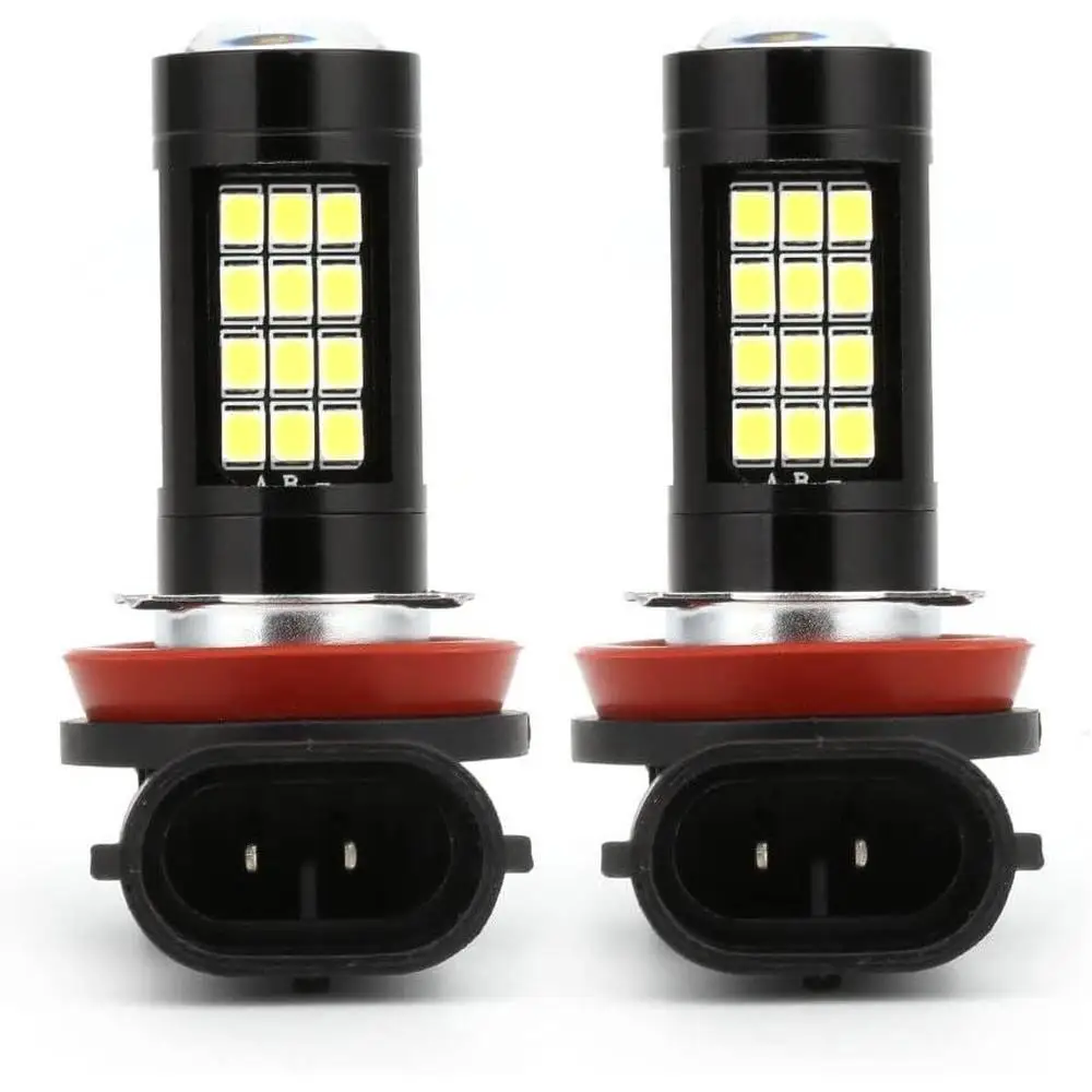 Fit for vehicles requiring H11 or H8 fog light bulbs. Pair of 12V 4W H11/H8 SMD LED Fog Lights Bulbs
Fit for vehicles requiring H11 or H8 fog light bulbs. Pair of 12V 4W H11/H8 SMD LED Fog Lights Bulbs