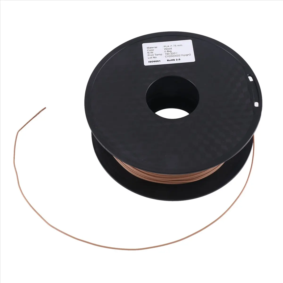 T69C! Wood Filament 1.75Mm,3D Printer Filament ,Wood Filament for 3D Printer,0.8KG