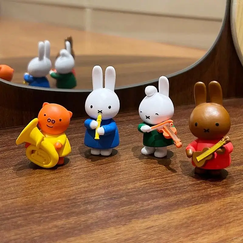 Bandai Original Miffy And Friends Gashapon Musical Band Blind Box Instrument Figurine Cute Collectible Desktop Decoration Figure
Bandai Original Miffy And Friends Gashapon Musical Band Blind Box Instrument Figurine Cute Collectible Desktop Decoration Figure