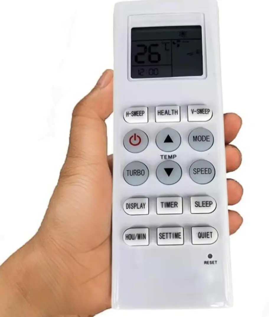 KKG27A-C1 Remote Replacement for Changhong AC, Cool Mode Only, Plug & Play A/C Control with 5m Range for YAC Series
KKG27A-C1 Remote Replacement for Changhong AC, Cool Mode Only, Plug & Play A/C Control with 5m Range for YAC Series