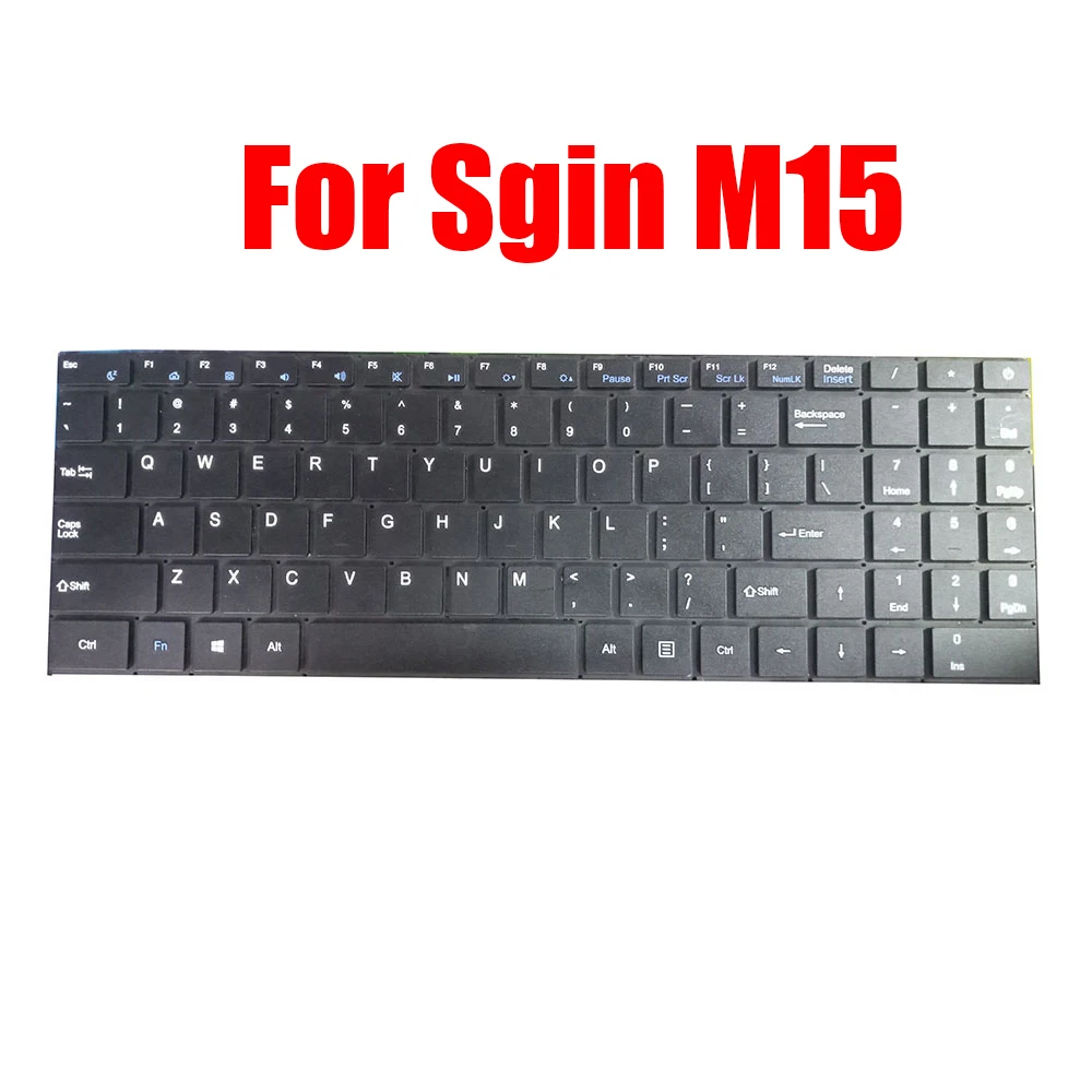 Клавиатура для ноутбука Sgin M15/M15 V2, английская, США, черная, без подсветки, новая
Клавиатура для ноутбука Sgin M15/M15 V2, английская, США, черная, без подсветки, новая