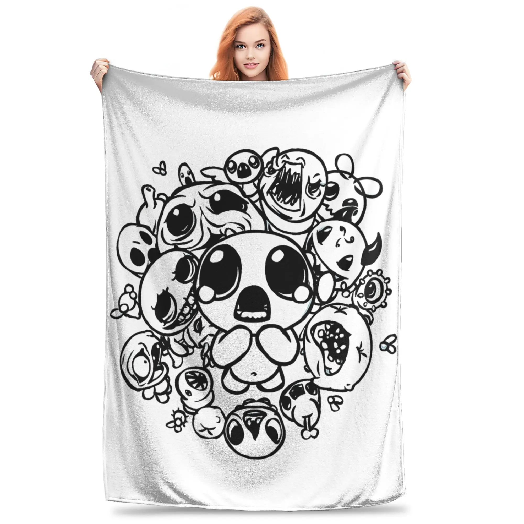 The Binding of Isaac Two Tone Flannel Throw Blanket Blanket for Bedding Couch Super Warm Plush Thin Quilt,
The Binding of Isaac Two Tone Flannel Throw Blanket Blanket for Bedding Couch Super Warm Plush Thin Quilt,