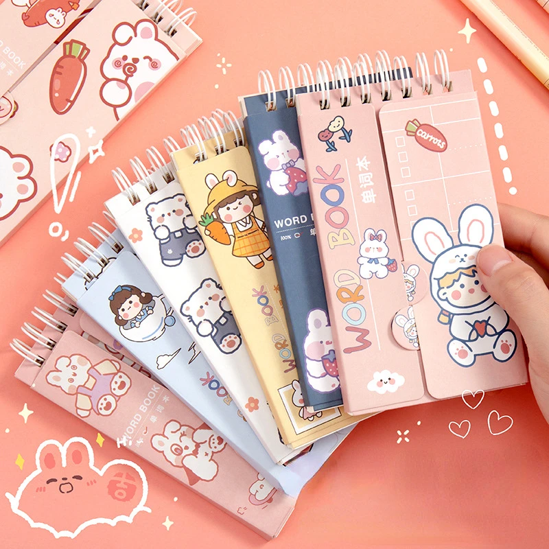 Portable Word Notebook Coil Pocket Notepad Cute Fresh Portable Word Portable Thickened 80 Notepad Pocket Page Book Notebook
Portable Word Notebook Coil Pocket Notepad Cute Fresh Portable Word Portable Thickened 80 Notepad Pocket Page Book Notebook