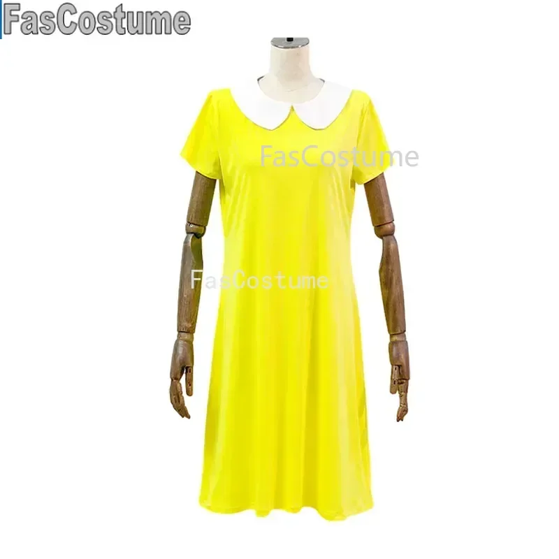 Anime Skip and Loafer Iwakura Mitsumi Cosplay Costume Wig Daily Yellow Doll Collar Dress Woman Sexy Kawaii Leisure Party Suit
Anime Skip and Loafer Iwakura Mitsumi Cosplay Costume Wig Daily Yellow Doll Collar Dress Woman Sexy Kawaii Leisure Party Suit