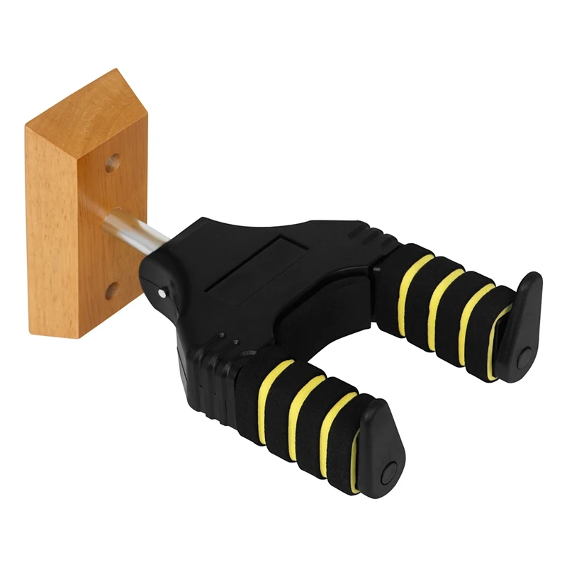 Guitar Short Hook Solid Wood Base Gravity Automatic Lock Wall Piano Hanger 9.4 X 2 X 15.5Cm
Guitar Short Hook Solid Wood Base Gravity Automatic Lock Wall Piano Hanger 9.4 X 2 X 15.5Cm