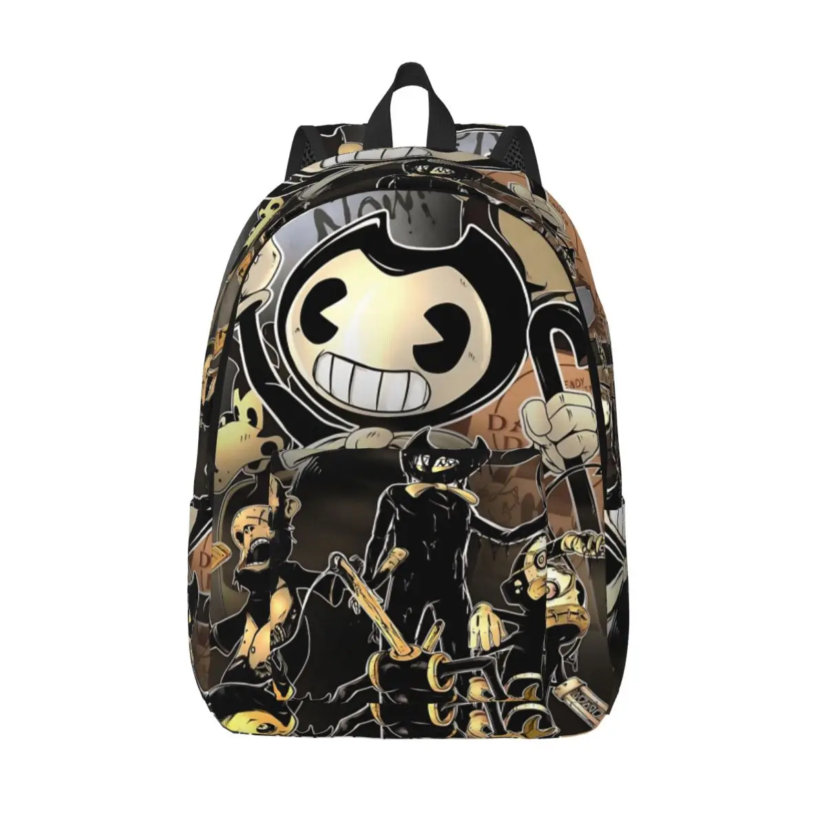 Bendy And The Dark Revival Backpack for Boy Girl Kids Student School Book Bags Horror Canvas Daypack Preschool Kindergarten Bag
Bendy And The Dark Revival Backpack for Boy Girl Kids Student School Book Bags Horror Canvas Daypack Preschool Kindergarten Bag