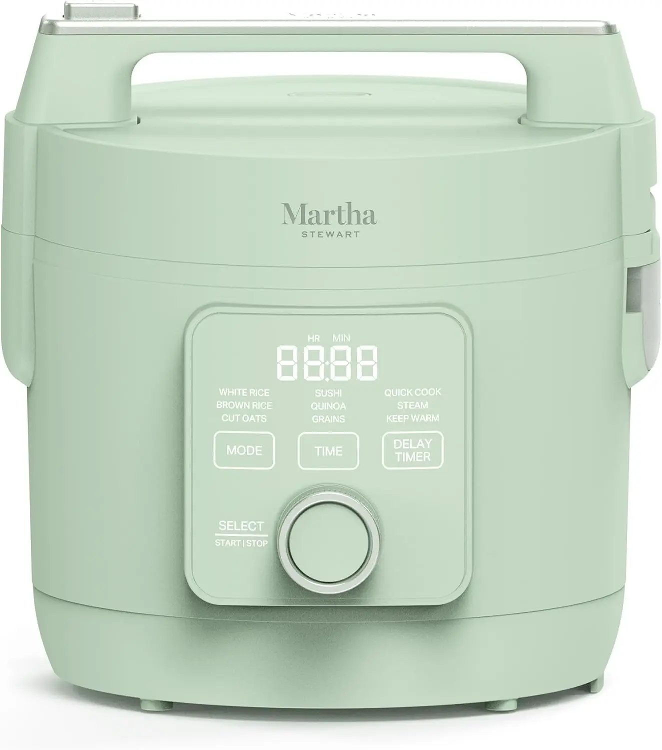 Rice Cooker, 4 Cup Uncooked/8 Cup Cooked, Ceramic Non-Stick Pot, 9 Cooking Modes, Fuzzy Logic, Keep Warm, Steamer, Honeydew
Rice Cooker, 4 Cup Uncooked/8 Cup Cooked, Ceramic Non-Stick Pot, 9 Cooking Modes, Fuzzy Logic, Keep Warm, Steamer, Honeydew