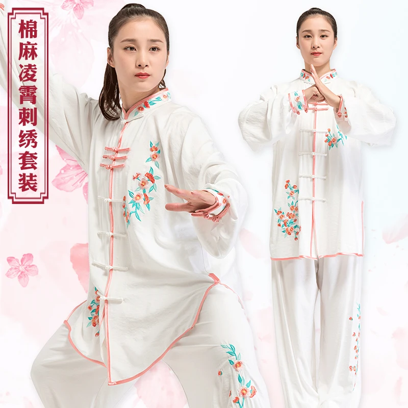 Yongchun Taiji Martial Arts Chinese Cotton and Linen Tai Ji Suit Women's Spring Autumn Clothing Competition Performance Wear
Yongchun Taiji Martial Arts Chinese Cotton and Linen Tai Ji Suit Women's Spring Autumn Clothing Competition Performance Wear