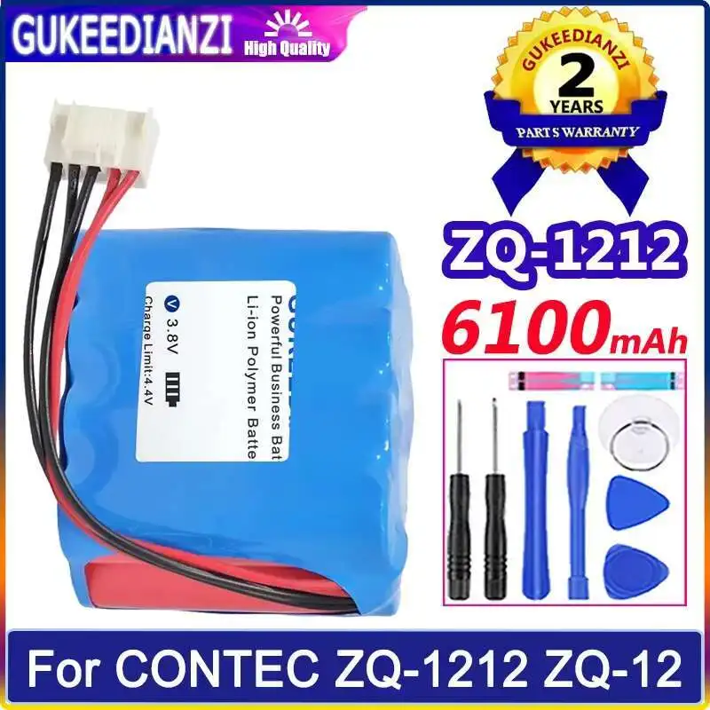 Для Contec ZQ-1212 ZQ-12 Jht-99F-00 аккумулятор для медицинского оборудования высокой емкости, долговечный, 6100 мАч
Для Contec ZQ-1212 ZQ-12 Jht-99F-00 аккумулятор для медицинского оборудования высокой емкости, долговечный, 6100 мАч