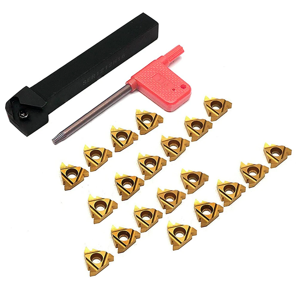 16ER AG60 Inserts CNC Lathe Tool Set Productivity Improvement Profiling Bar Functionality Black For CNC Machinery
16ER AG60 Inserts CNC Lathe Tool Set Productivity Improvement Profiling Bar Functionality Black For CNC Machinery
