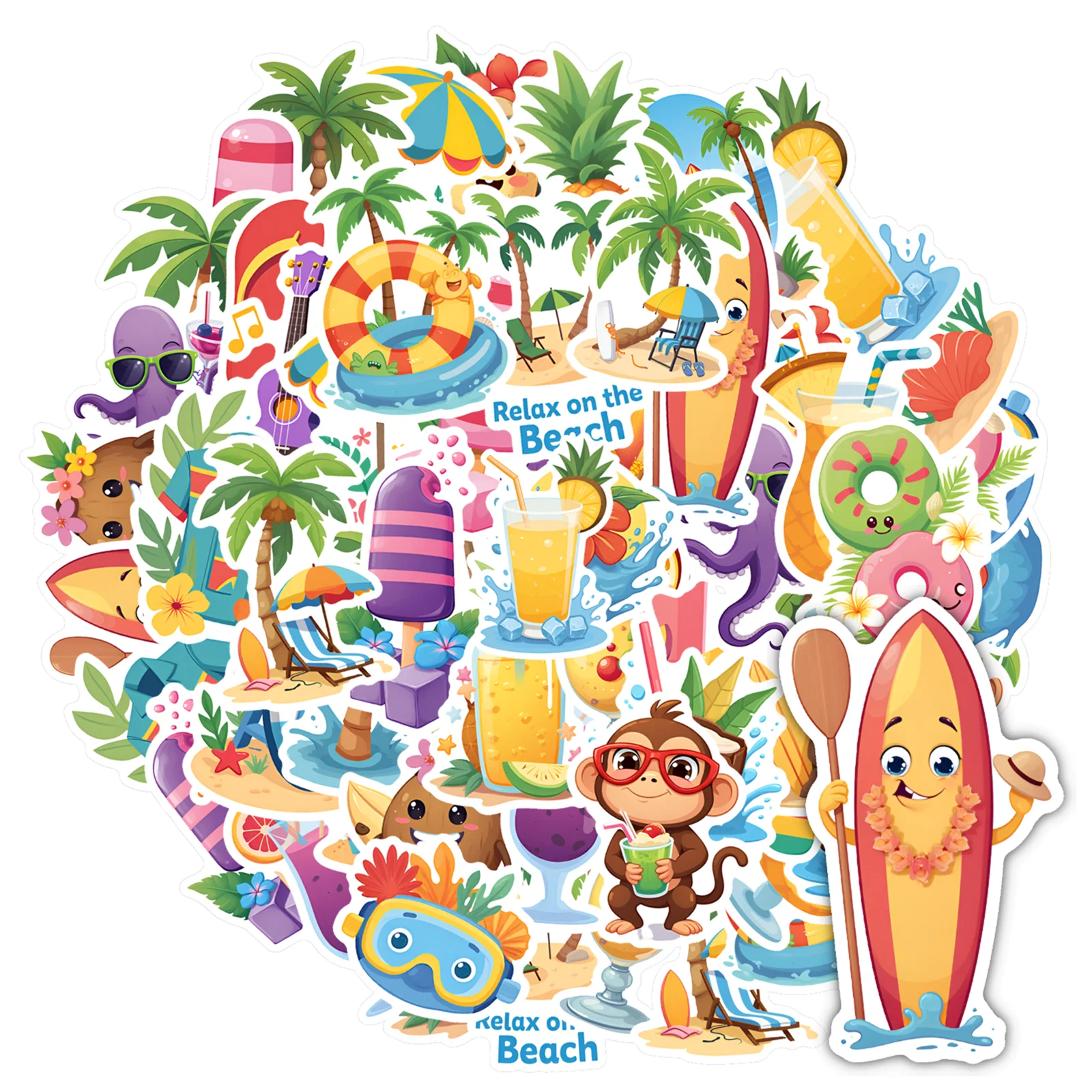 35 шт.-50 шт., игривые летние наклейки, яркие наклейки для отдыха, сделай сам, канцелярские наклейки для ноутбука, багажа, чашки мобильного телефона
35 шт.-50 шт., игривые летние наклейки, яркие наклейки для отдыха, сделай сам, канцелярские наклейки для ноутбука, багажа, чашки мобильного телефона