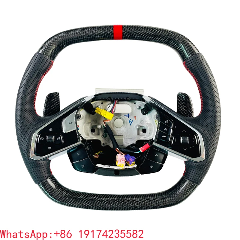 Factory Outlet Carbon Fiber Steering Wheel for Chevrolet Corvette C8 Universal Steering Wheel
Factory Outlet Carbon Fiber Steering Wheel for Chevrolet Corvette C8 Universal Steering Wheel