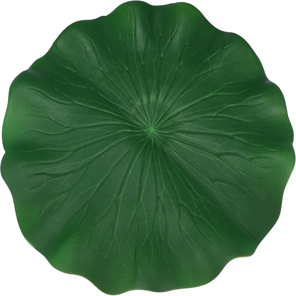 1pcs Artificial Floating Lotus Leaves, Artificial Lotus Leaves for Garden Ponds Pool Decoration, Green, 14.96"
1pcs Artificial Floating Lotus Leaves, Artificial Lotus Leaves for Garden Ponds Pool Decoration, Green, 14.96"