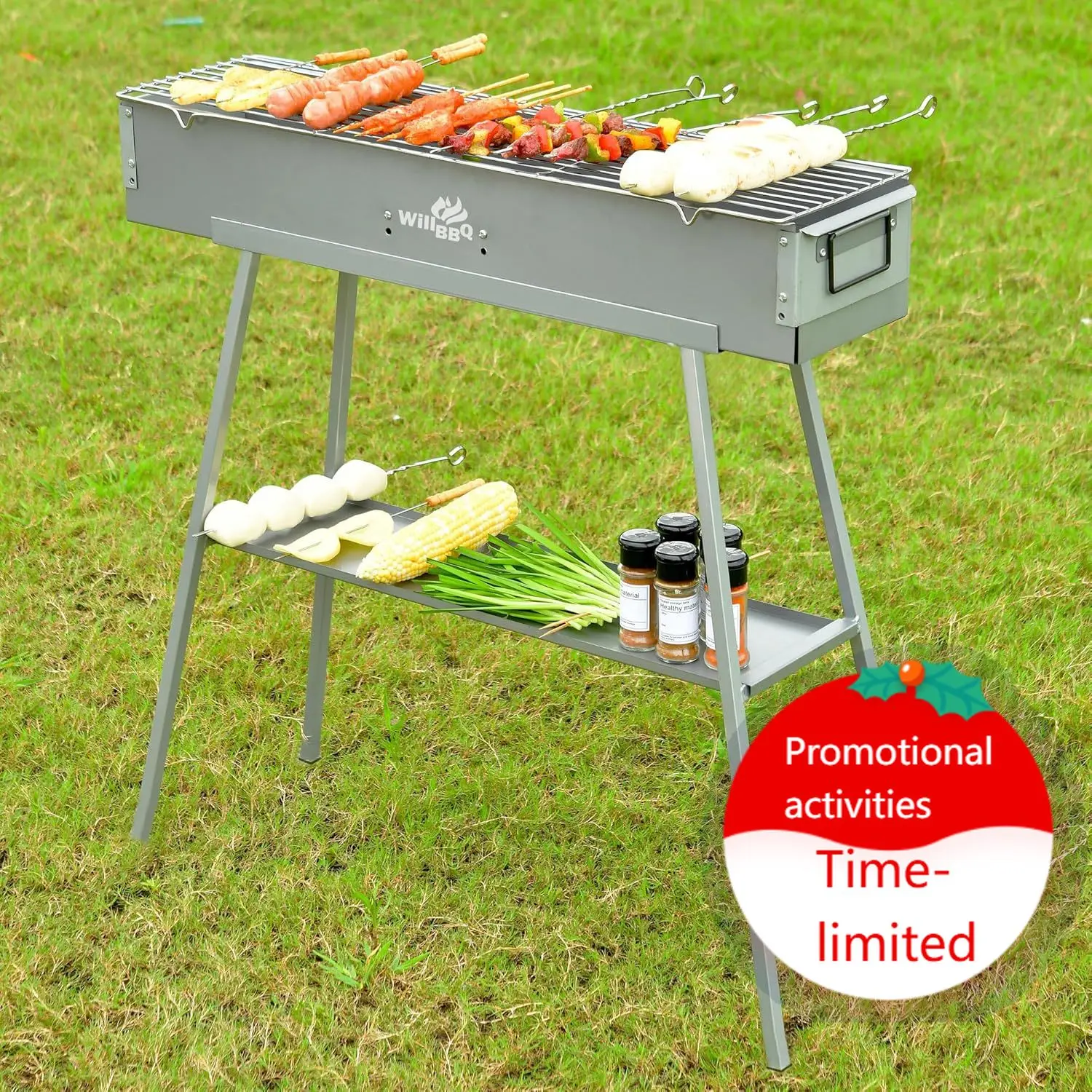 Charcoal Grills Commercial Quality Portable Hibachi BBQ Lamb Skewer Detachable Camping Barbecue Grill for Backyard Outdoor Cook
Charcoal Grills Commercial Quality Portable Hibachi BBQ Lamb Skewer Detachable Camping Barbecue Grill for Backyard Outdoor Cook