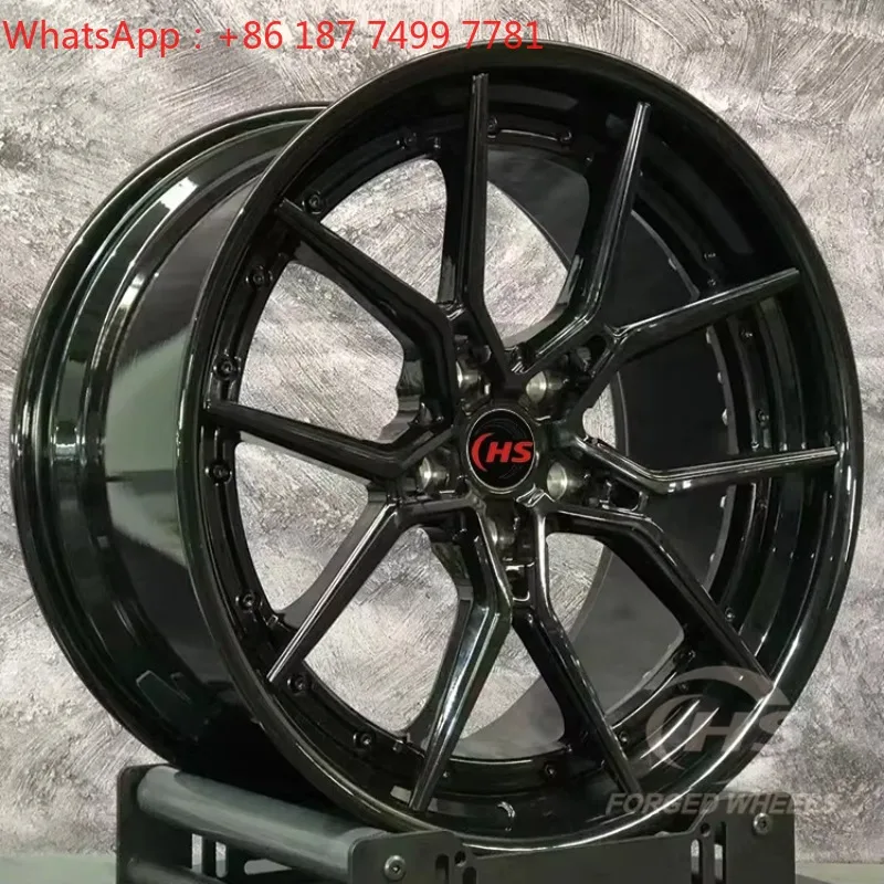 18 19 20 21 22 Inch 2-Piece Custom Gloss Black Forged Wheels Aluminum Rims Hub 5x114.3 5x112 5x120 For BMW G80 M3 M4
18 19 20 21 22 Inch 2-Piece Custom Gloss Black Forged Wheels Aluminum Rims Hub 5x114.3 5x112 5x120 For BMW G80 M3 M4