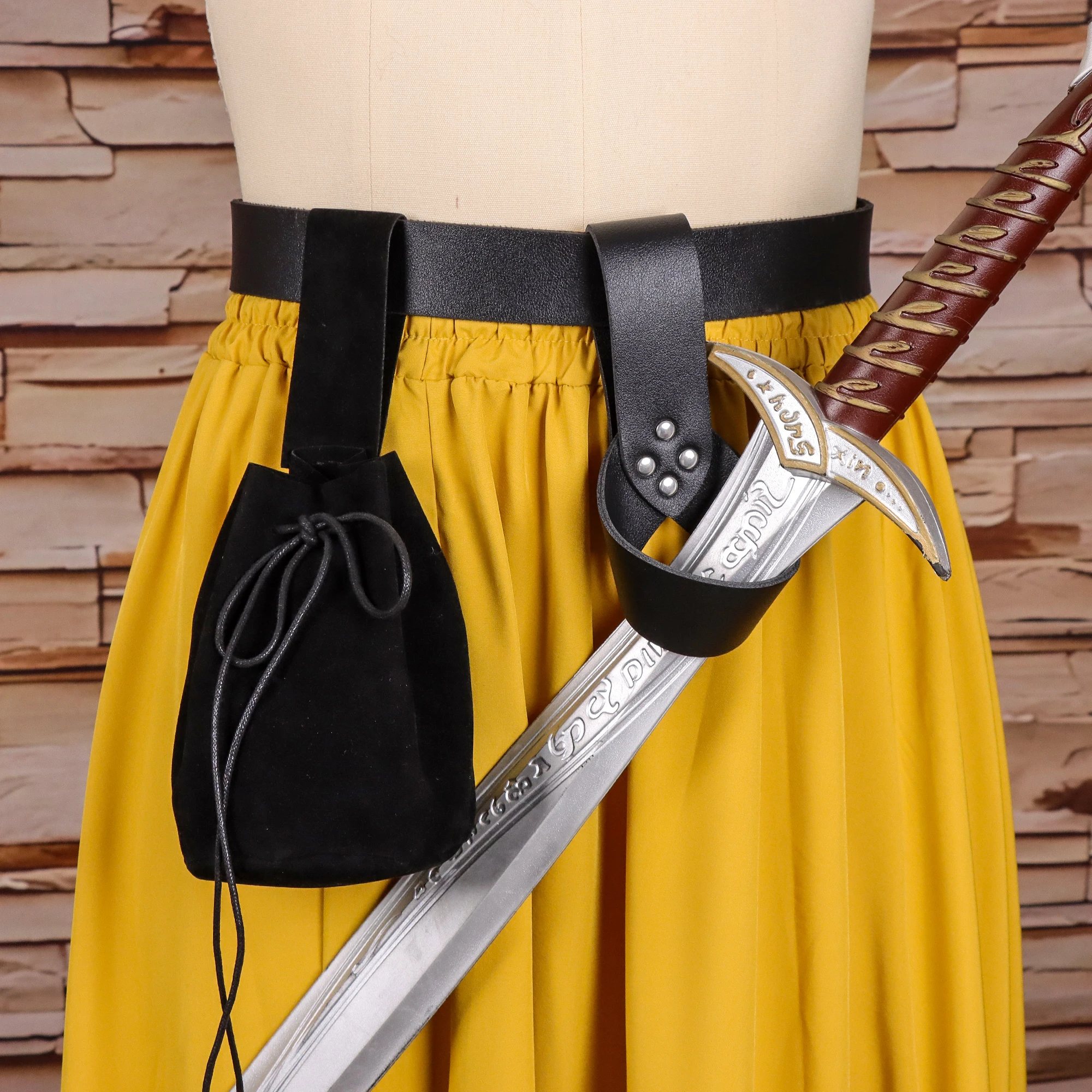 2 шт. Средневековая сумка викингов, сумка для меча, ремень, аксессуар для ролевых игр в стиле Ренессанс, необходимый аксессуар для праздничного костюма
2 шт. Средневековая сумка викингов, сумка для меча, ремень, аксессуар для ролевых игр в стиле Ренессанс, необходимый аксессуар для праздничного костюма