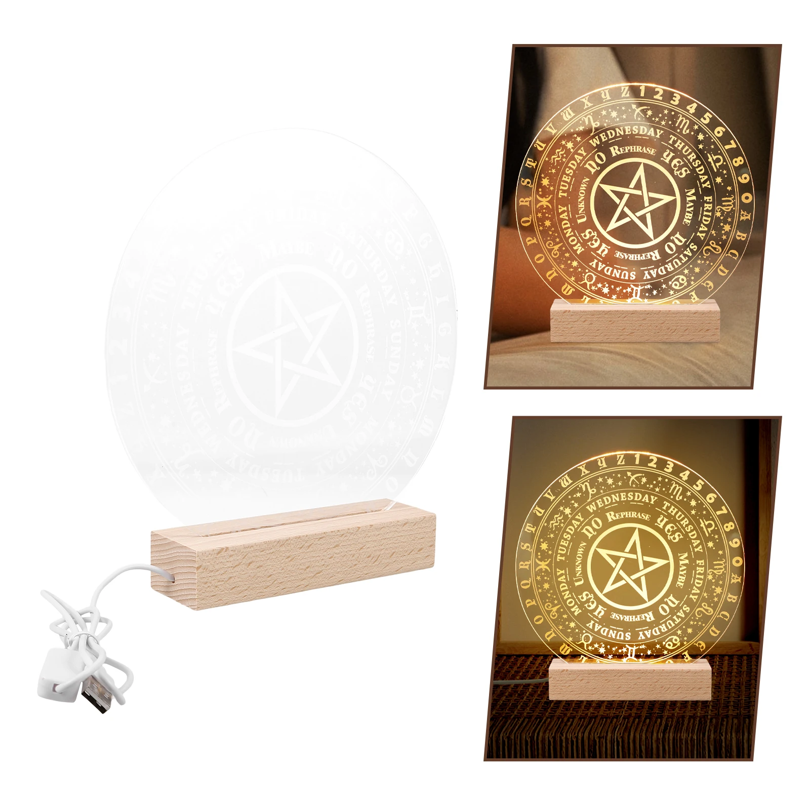 1 set 1 Set Round Led Night Lamp Bedroom Desk Light Acrylic Table Lamp Decorative Visualization Light For Home Kids 12.5Cm
1 set 1 Set Round Led Night Lamp Bedroom Desk Light Acrylic Table Lamp Decorative Visualization Light For Home Kids 12.5Cm