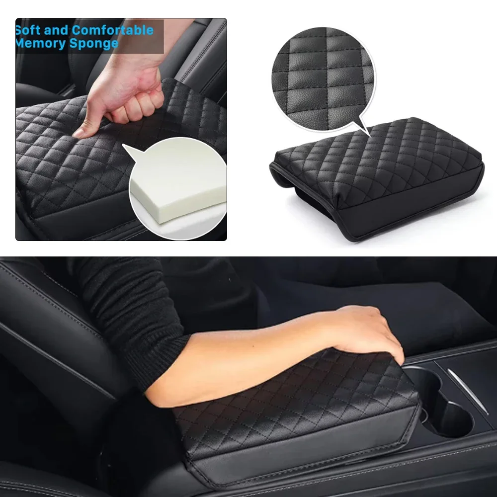 Stitched PU Leather Car Armrest Mat Center Console Arm Rest Protection Cushion Auto Armrests Storage Bag Cover Pad for Women
Stitched PU Leather Car Armrest Mat Center Console Arm Rest Protection Cushion Auto Armrests Storage Bag Cover Pad for Women