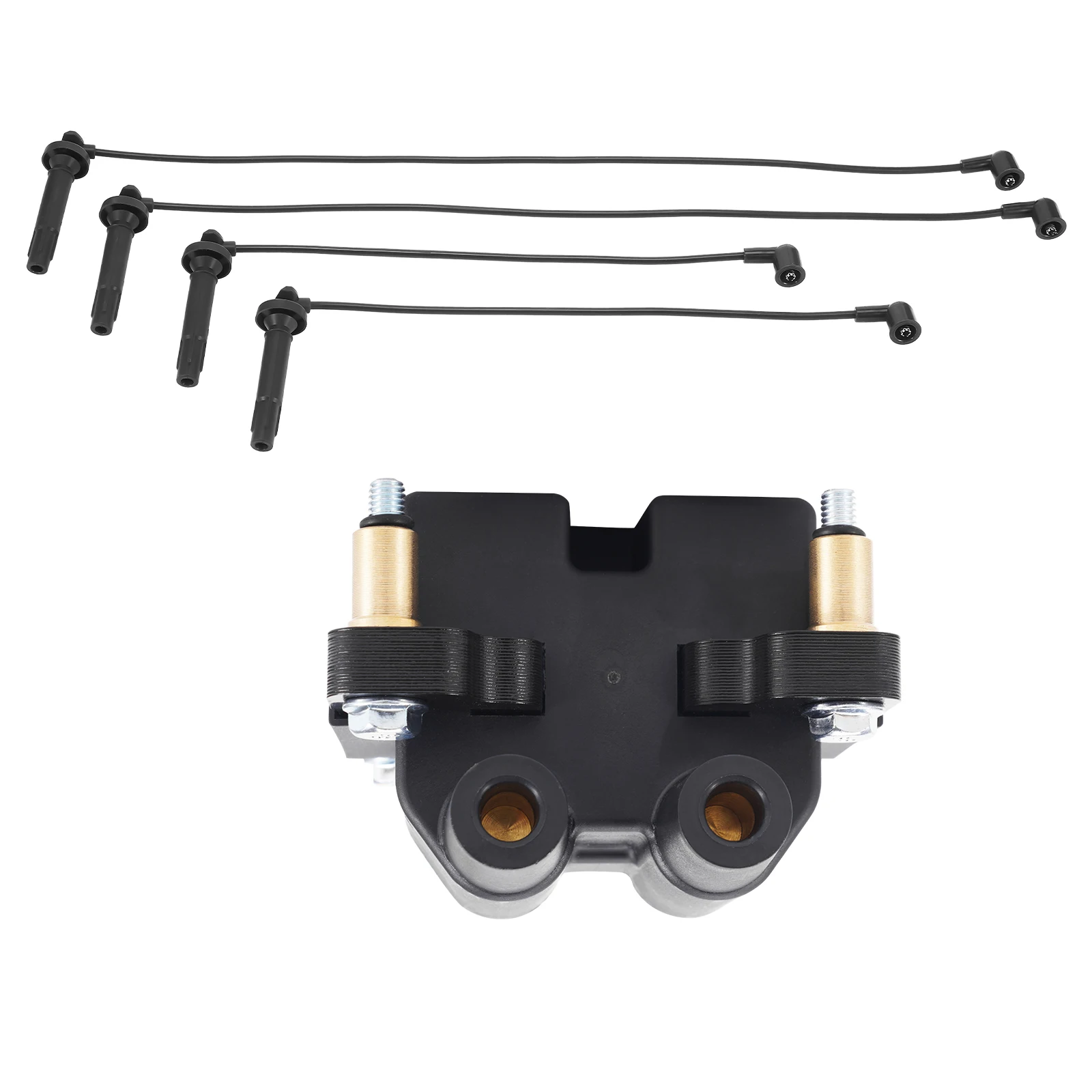 Ignition Coil & Wires For Subaru Impreza Legacy Outback Forester 2.5L UF538 New
Ignition Coil & Wires For Subaru Impreza Legacy Outback Forester 2.5L UF538 New