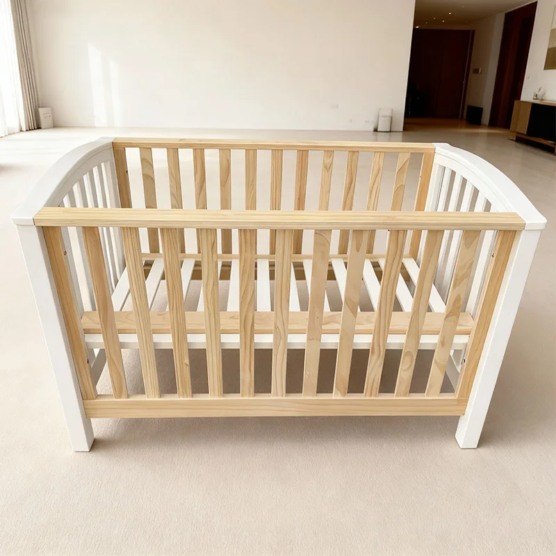 Modern Multifunctional Heigh Adjustable Beside Kids Bed Wooden Baby Crib for Newborn
Modern Multifunctional Heigh Adjustable Beside Kids Bed Wooden Baby Crib for Newborn